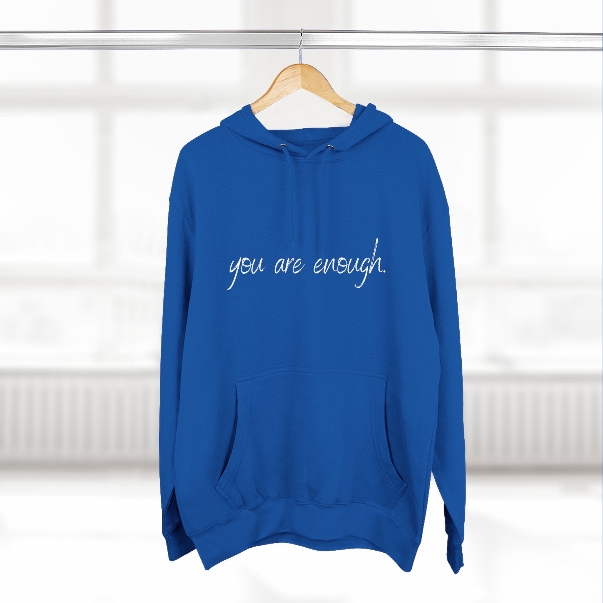 Dear person behind me Hoodie - Blue