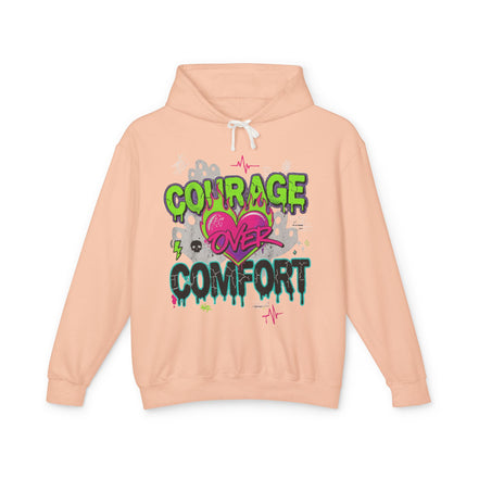 Courage Lightweight Hoodie - Peach Color
