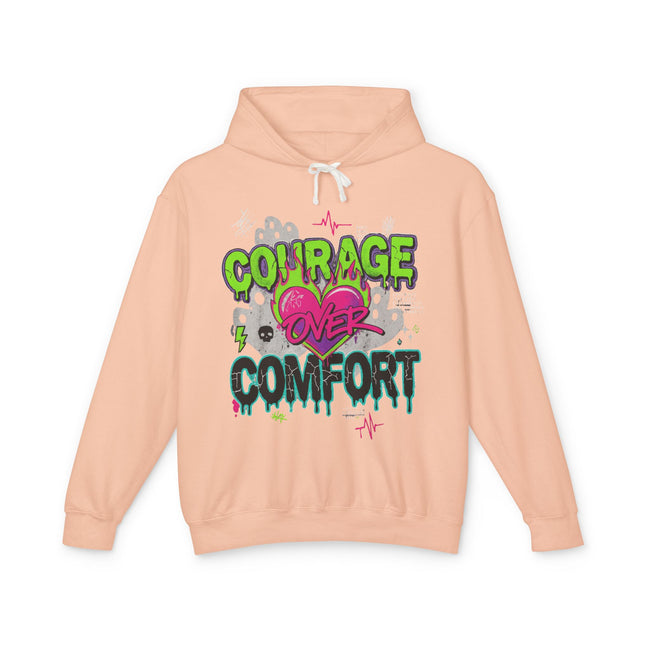 Courage Lightweight Hoodie - Peach Color